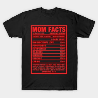 MOM FACTS T-Shirt